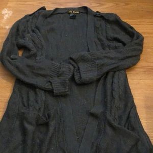 Charcoal grey cardigan